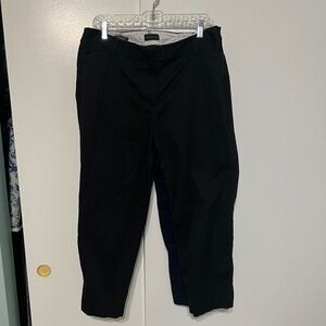 Talbots Perfect Crops - BLACK size 14W